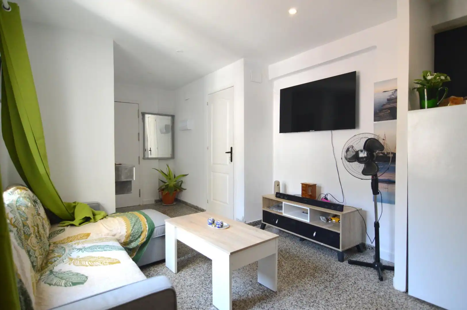 Sala de estar de Piso en venta en Cullera con Aire acondicionado, Amueblado y Balcón
