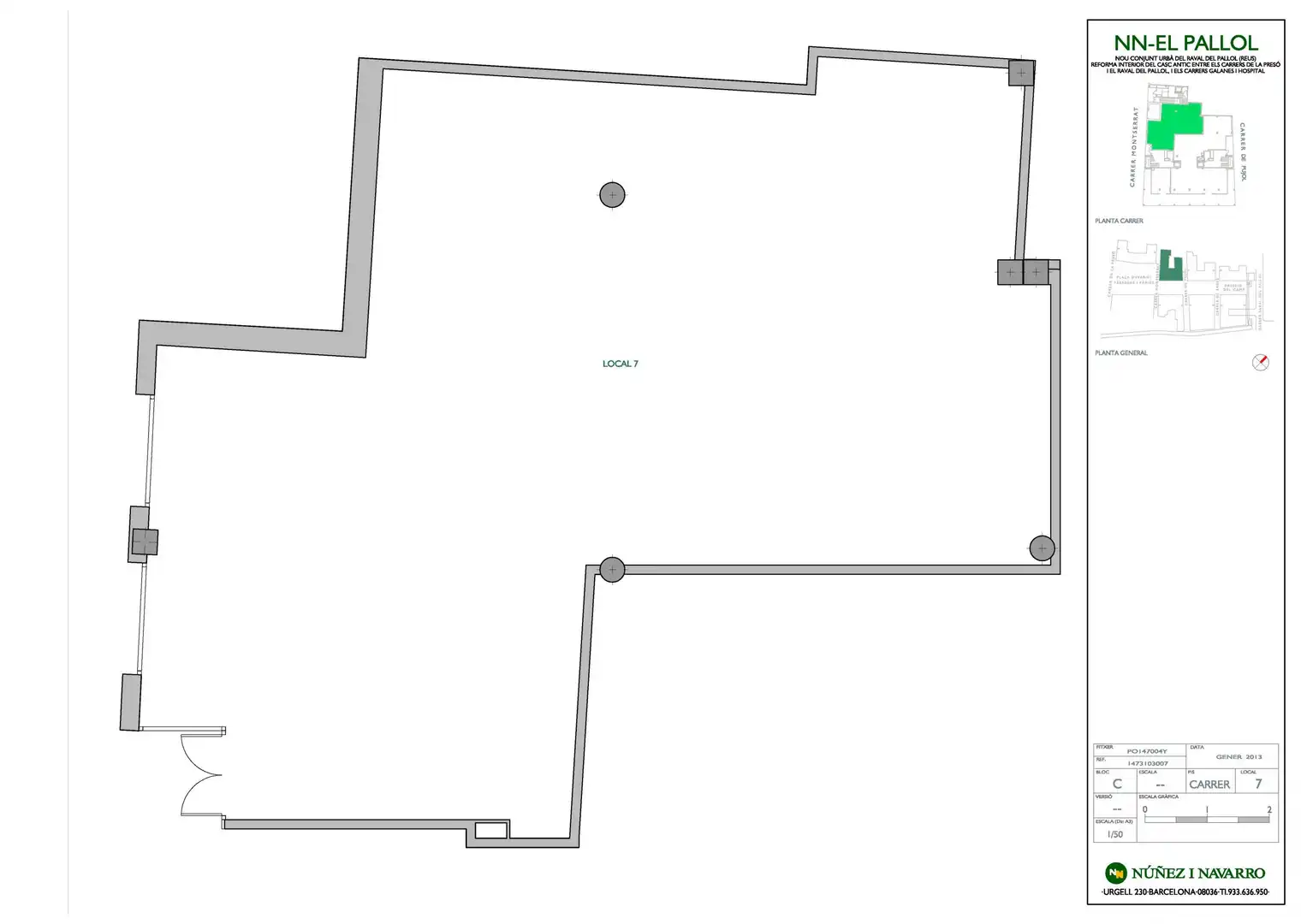 Gewerbefläche zur Miete in CALLE RAVAL DEL PALLOL 1, imagen 34