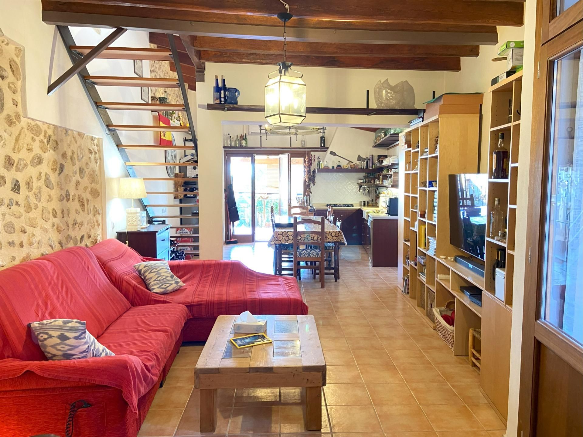 Living room of Country house to rent in Búger