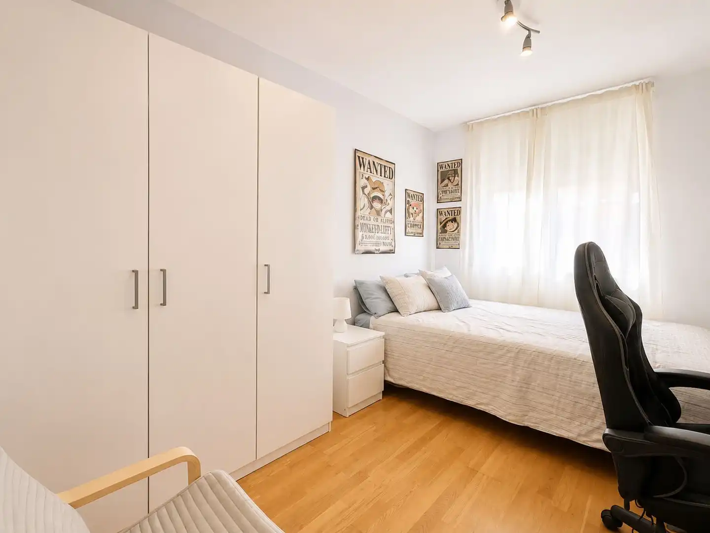 Bedroom of Flat for sale in Mataró  with Air Conditioner, Heating and Parquet flooring