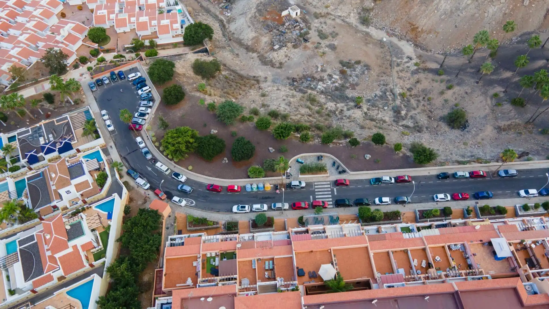 Vista exterior de Apartamento de alquiler en Adeje con Aire acondicionado, Terraza y Amueblado