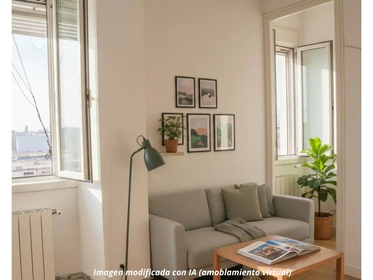 Sala de estar de Apartamento en venta en Barcelona
