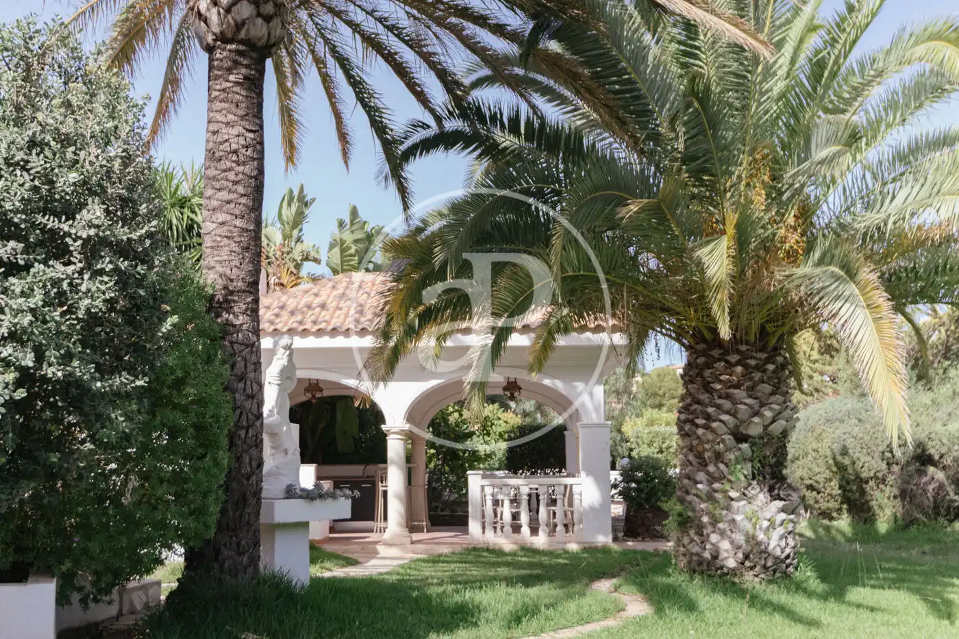 Jardín de Casa o chalet en venta en Calpe / Calp con Aire acondicionado, Calefacción y Jardín privado