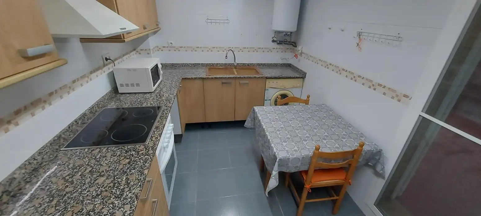 Cocina de Ático en venta en Sagunto / Sagunt con Aire acondicionado, Calefacción y Terraza
