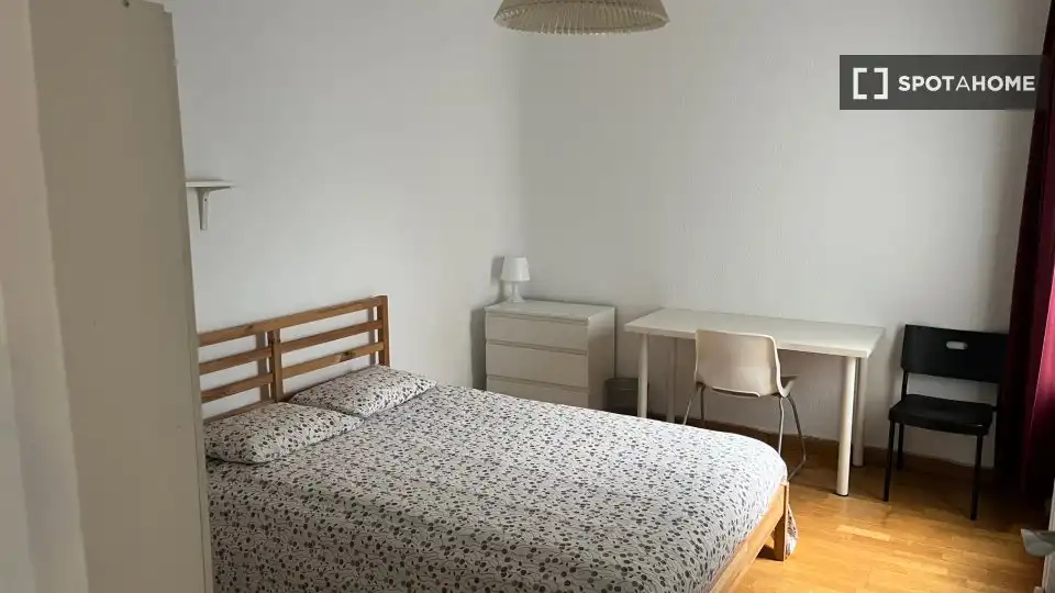 Habitación de Piso de alquiler en Madrid con Aire acondicionado, Calefacción y Amueblado