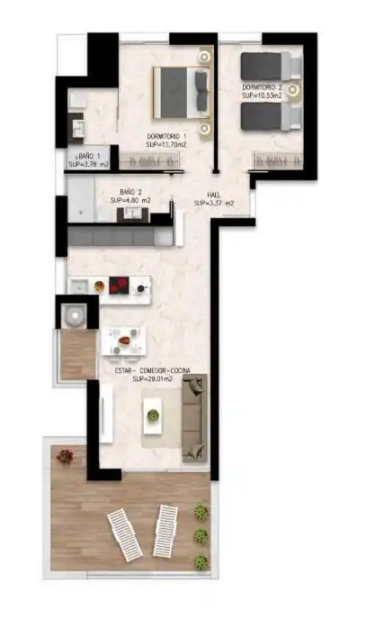 Apartamento con piscina en venta en Orihuela Costa, imagen 18