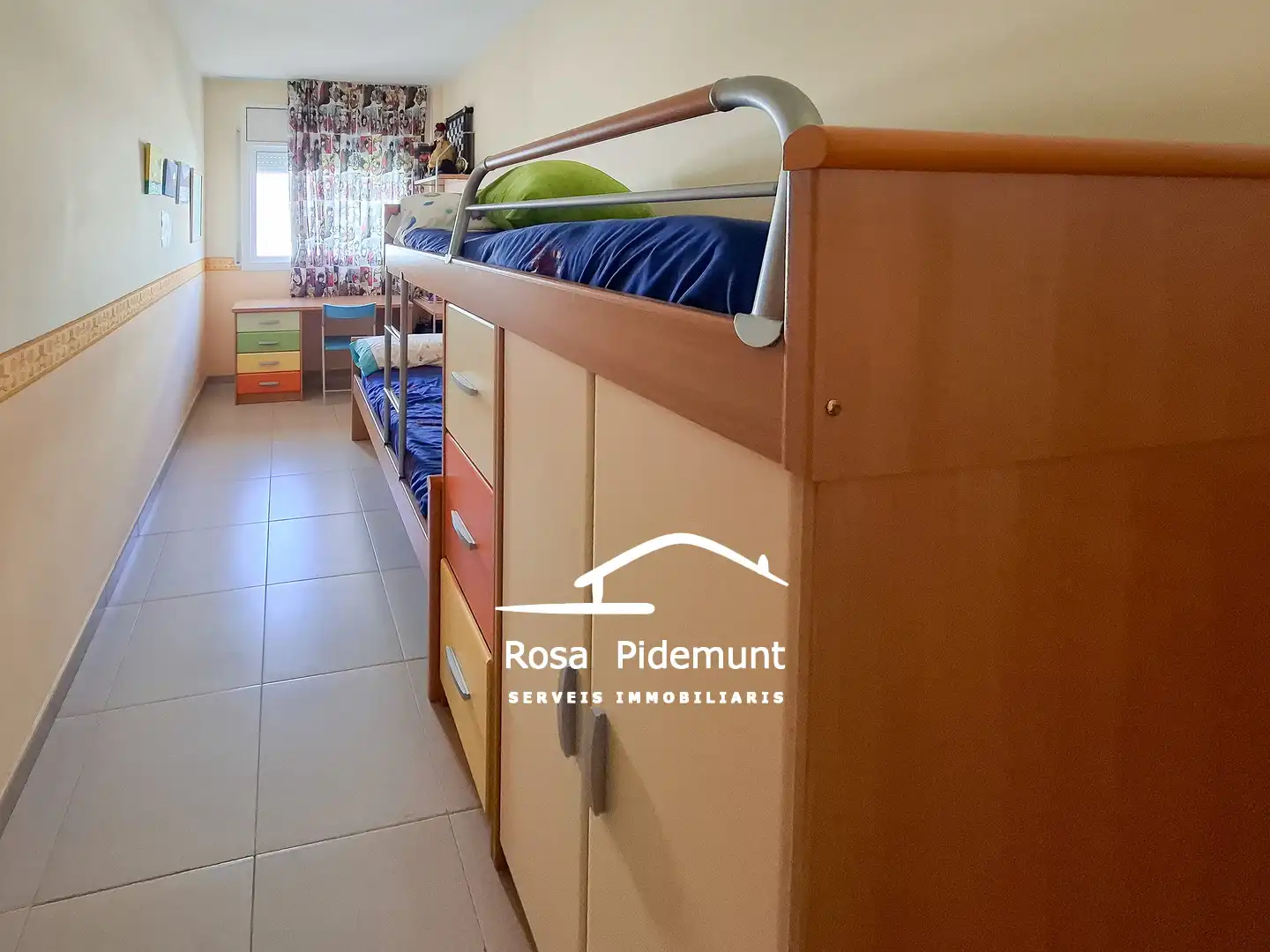 Schlafzimmer von Wohnung zum Verkauf in Lloret de Mar mit Klimaanlage, Heizung und Terrasse