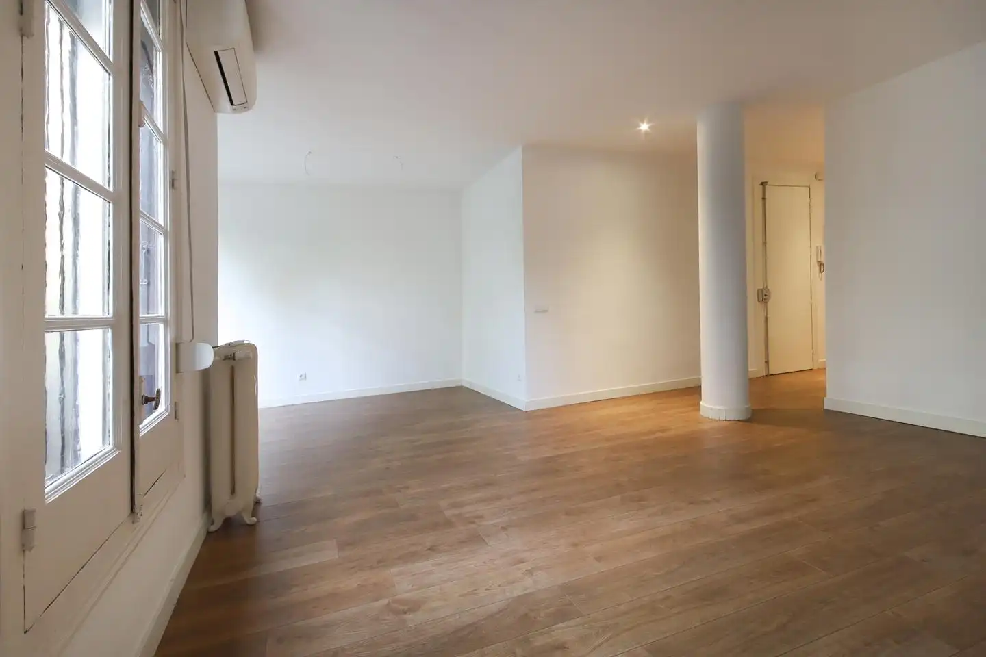 Wohnzimmer von Wohnung zur Miete in Madrid mit Klimaanlage und Heizung