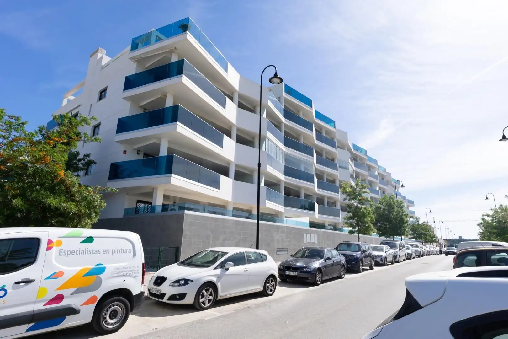 Exterior view of Apartments for sale in Mijas  with Air Conditioner, Private garden and Terrace