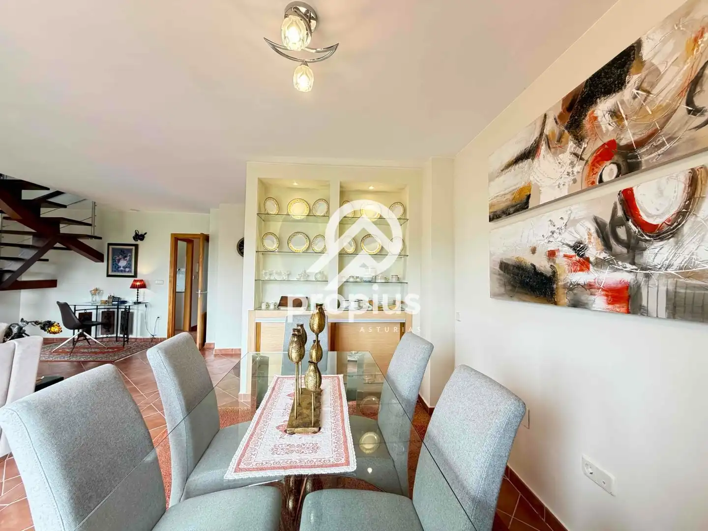 Dining room of Duplexes for sale in Ribadedeva  with Heating