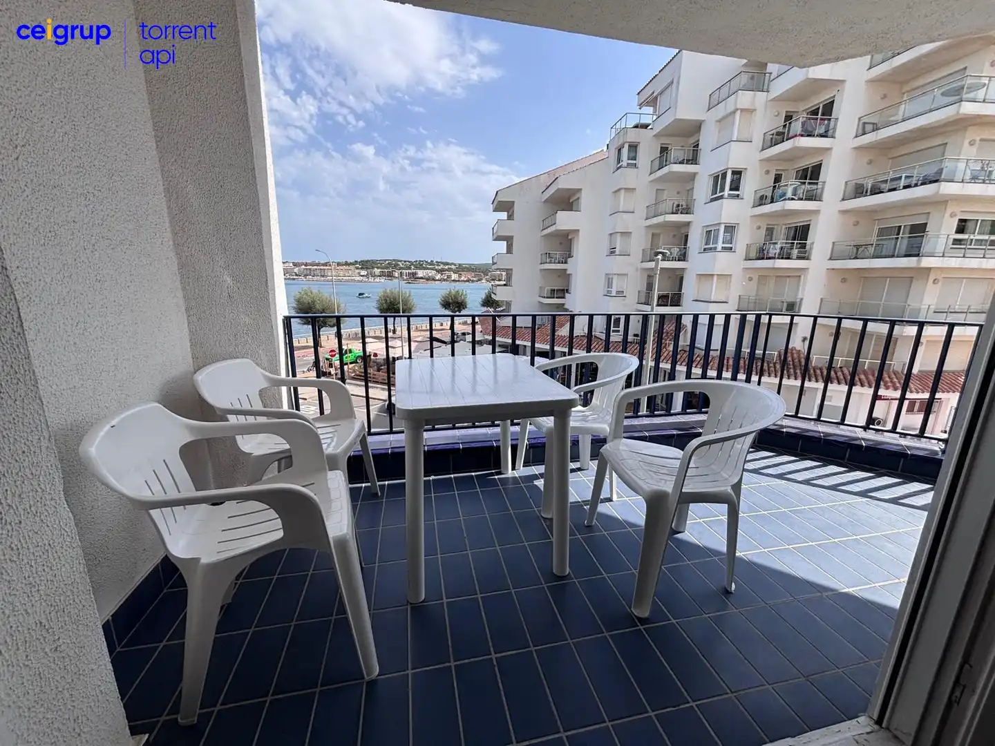 Terrace of Flat for sale in L'Escala  with Terrace, Swimming Pool and Furnished