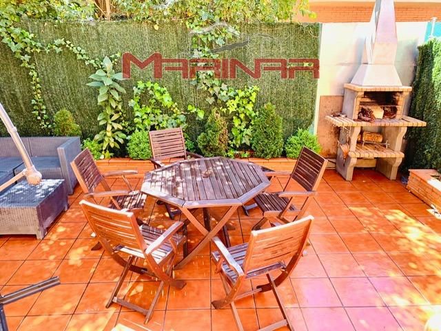 Terrace of Single-family semi-detached for sale in Seseña  with Air Conditioner, Heating and Private garden
