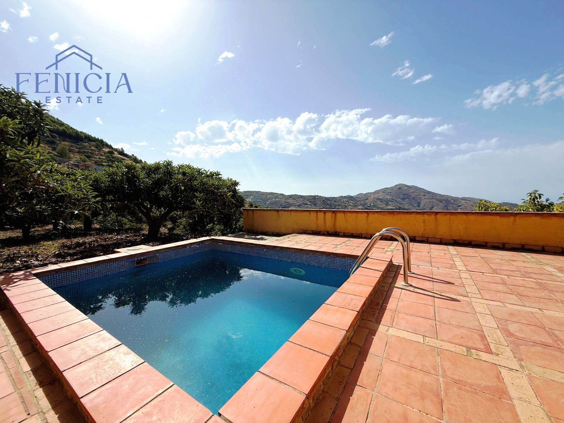 Swimming pool of Country house for sale in Otívar  with Terrace, Swimming Pool and Furnished