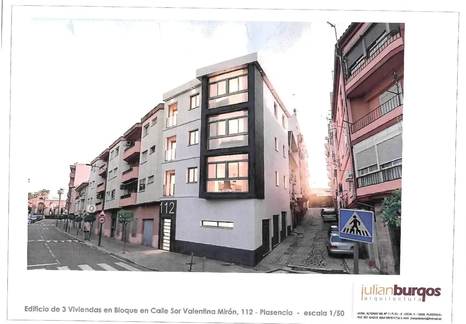 Außenansicht von Wohnung zum Verkauf in Plasencia