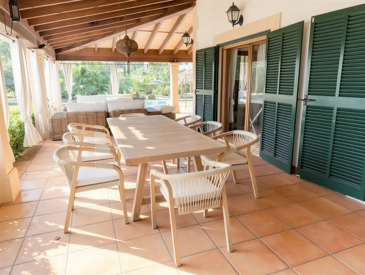Terrassa de Casa o xalet en venda en Campos amb Aire condicionat, Calefacció i Terrassa
