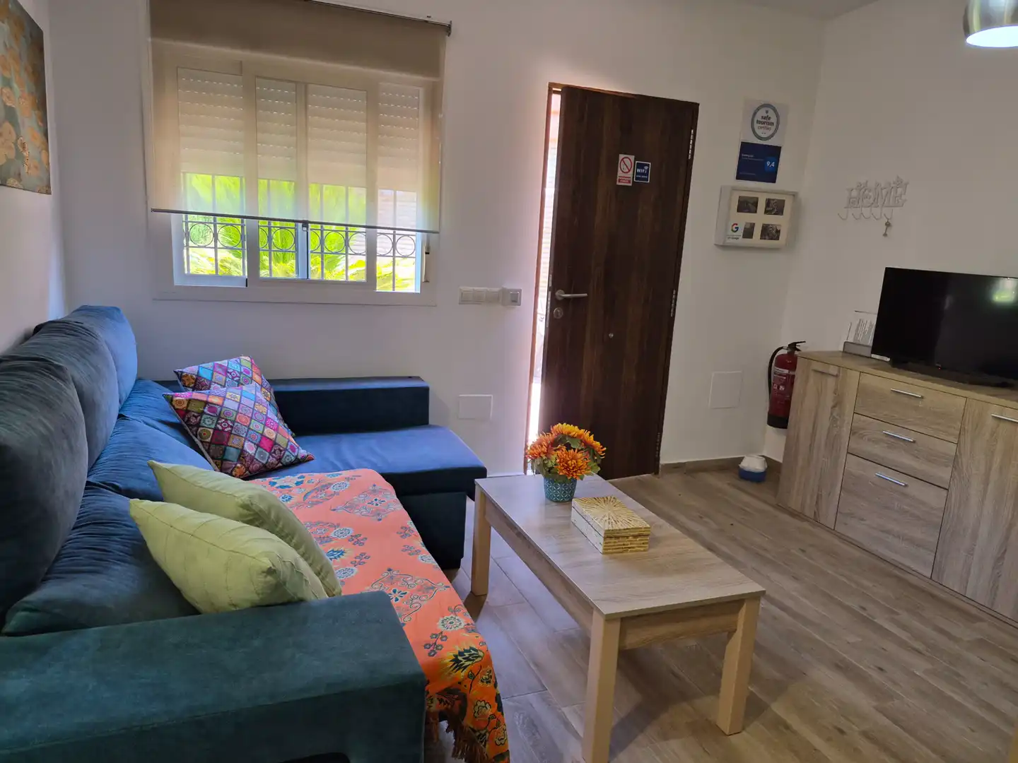 Living room of Houses for share in Alcalá de Guadaira  with Air Conditioner, Heating and Swimming Pool