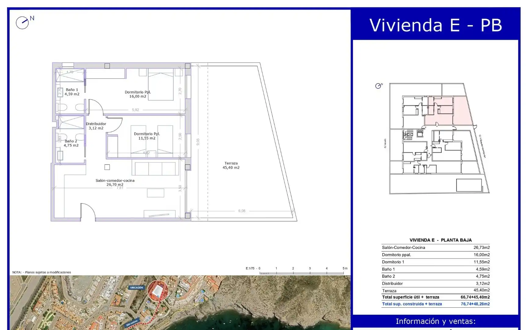 Apartament en venda a El Hornillo