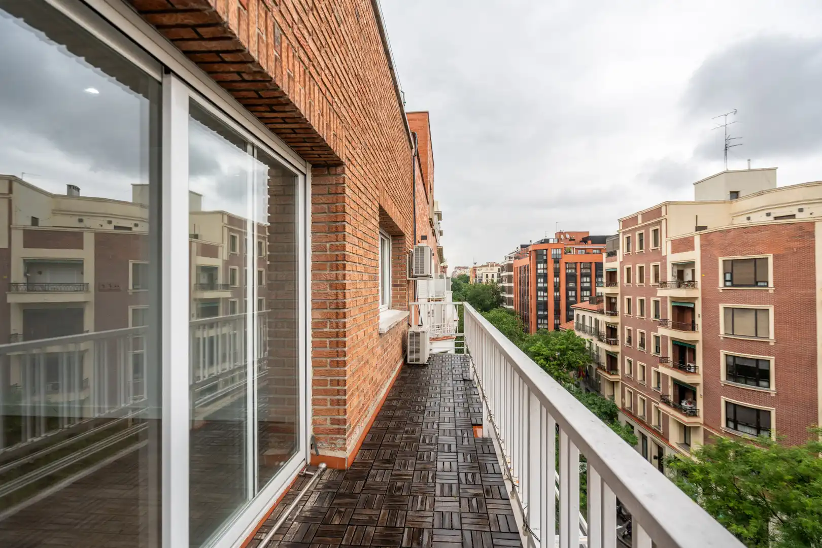 Terraza de Piso de alquiler en Madrid con Aire acondicionado, Calefacción y Terraza