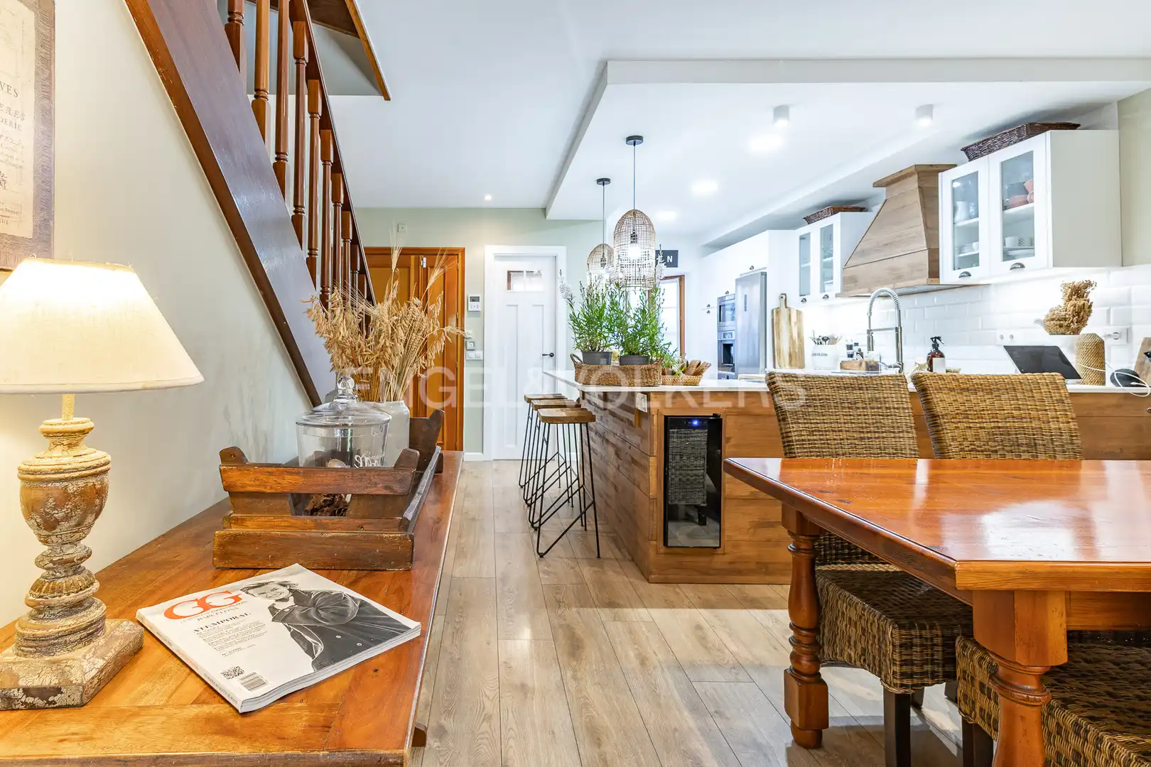 Cocina de Casa o chalet en venta en Badalona con Aire acondicionado, Calefacción y Jardín privado