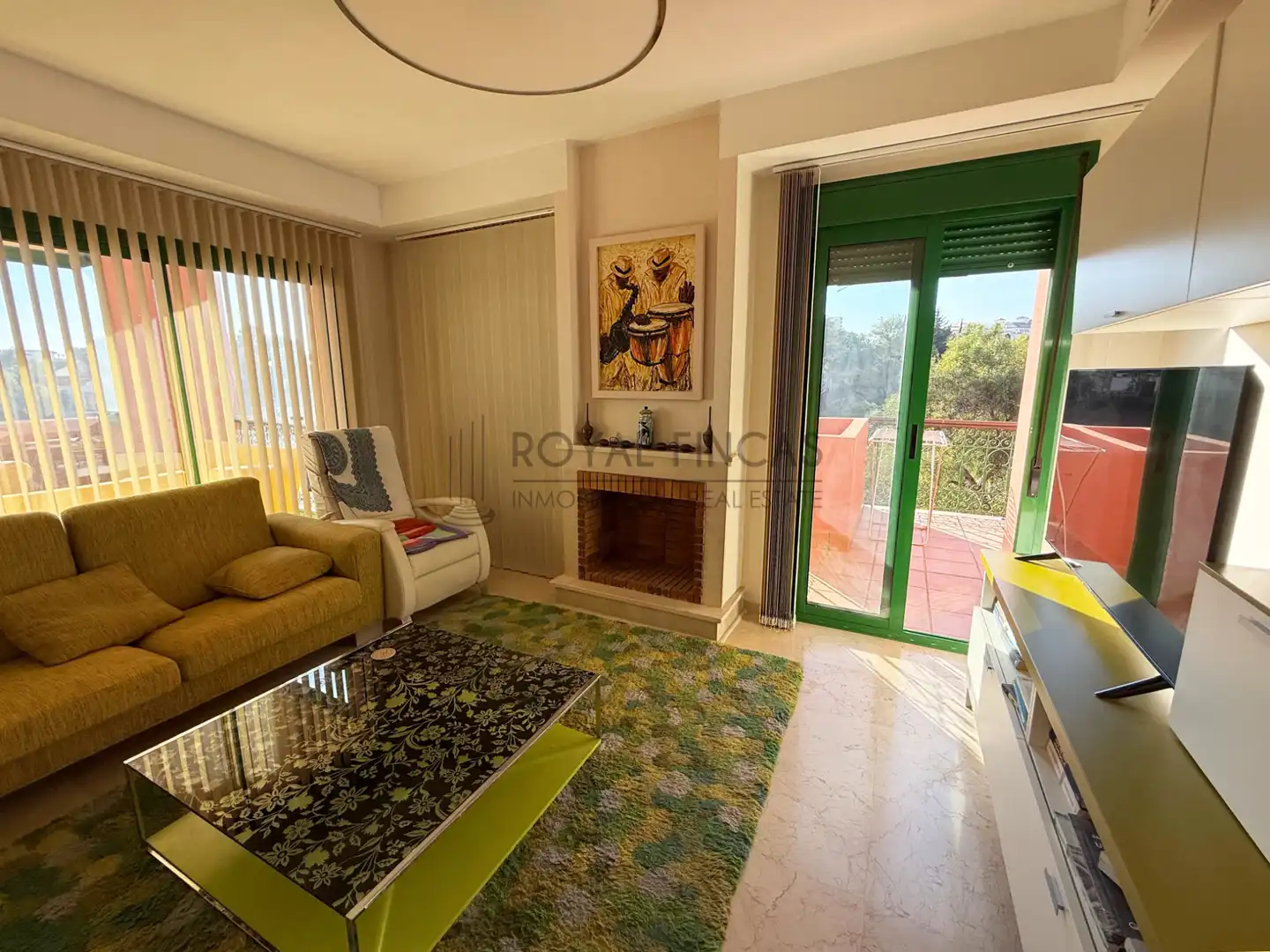 Living room of Attic for sale in Fuengirola  with Air Conditioner, Heating and Terrace