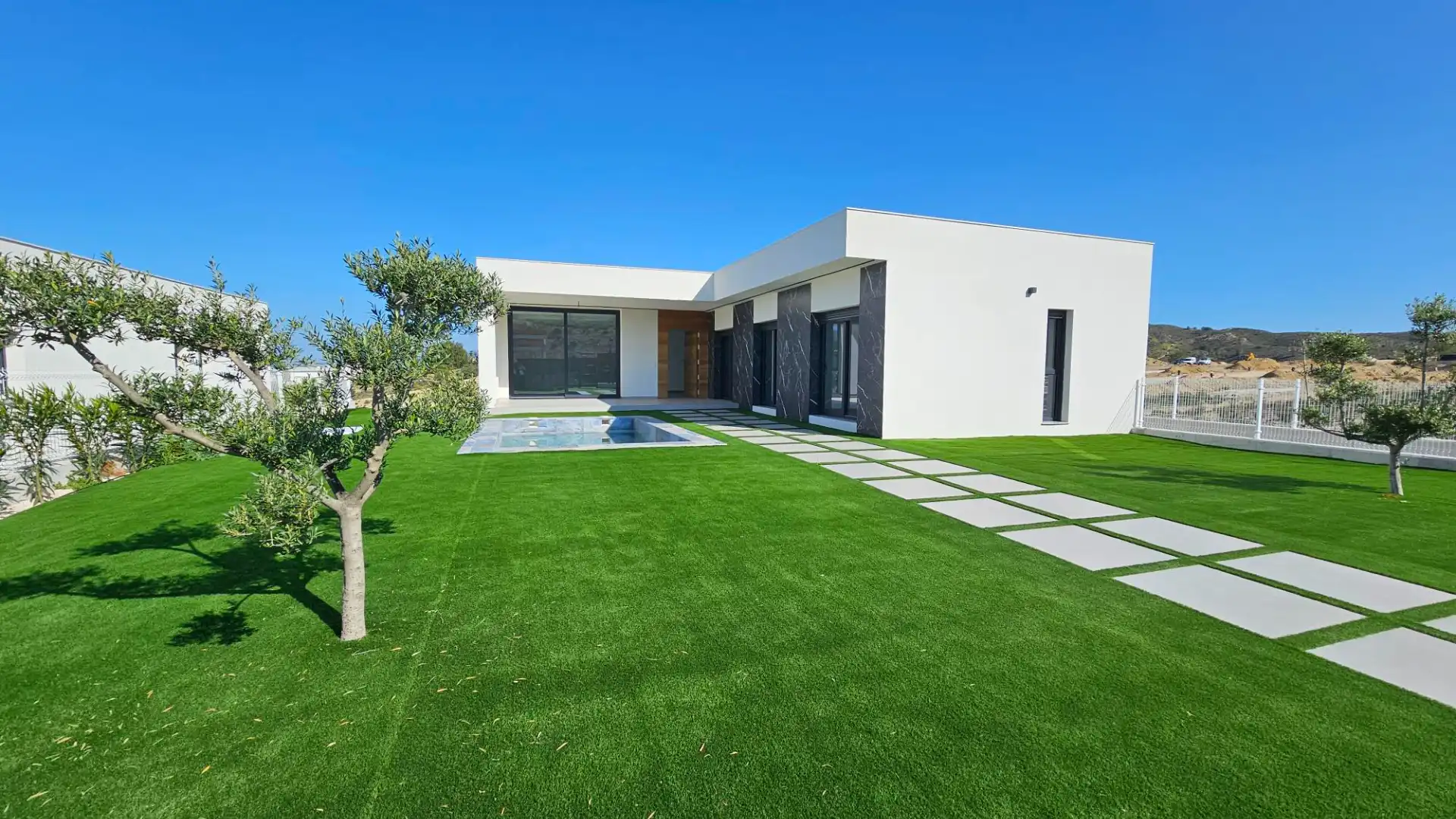 Vista exterior de Casa o chalet de alquiler en Molina de Segura con Aire acondicionado, Calefacción y Piscina