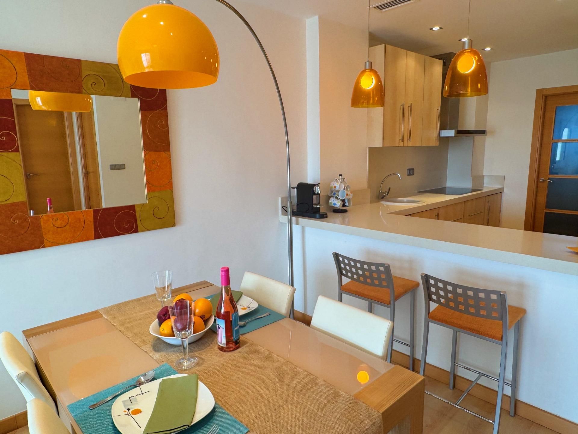 Dining room of Planta baja to rent in El Campello  with Air Conditioner, Heating and Private garden