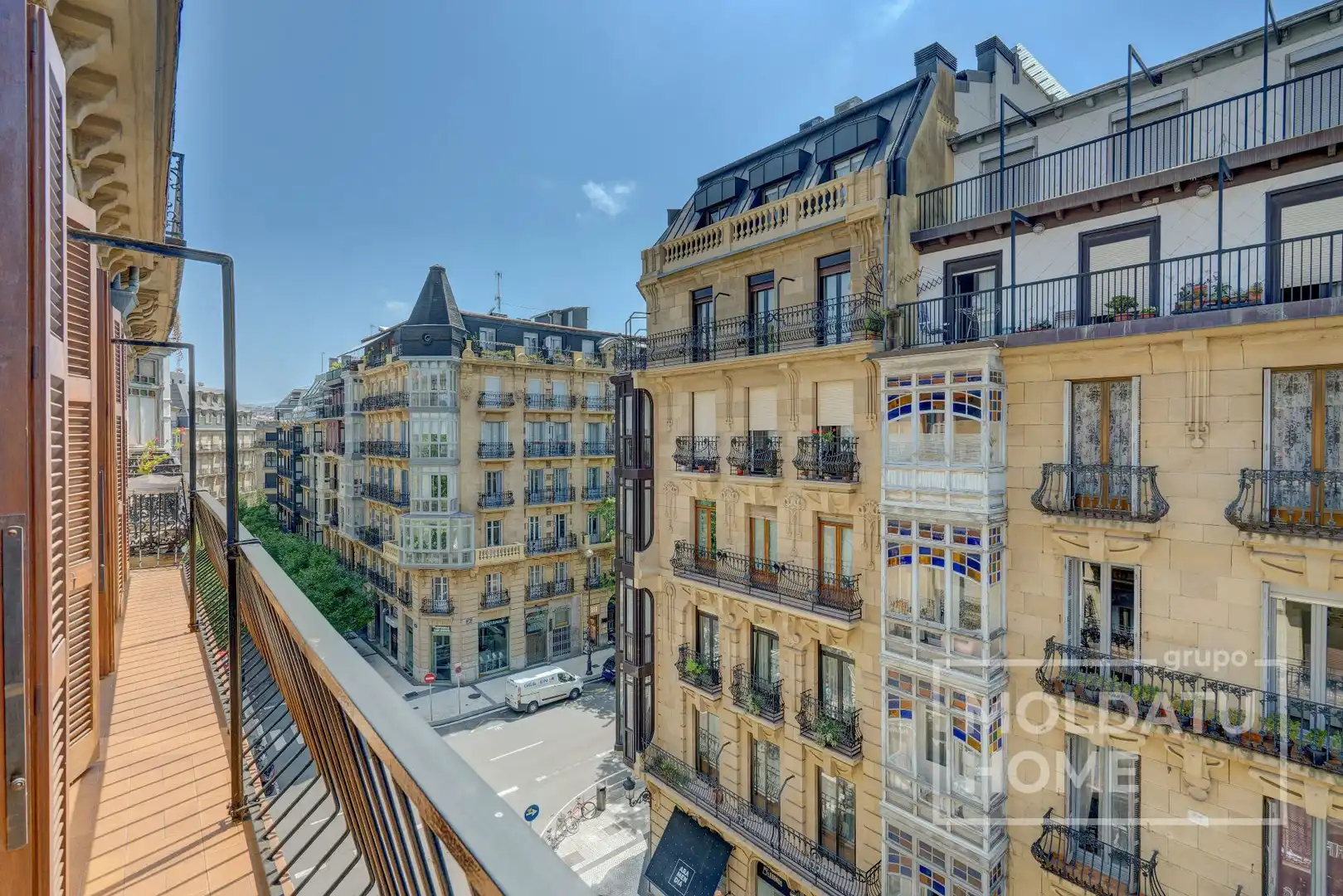 Vista exterior de Piso en venta en Donostia - San Sebastián  con Calefacción y Terraza