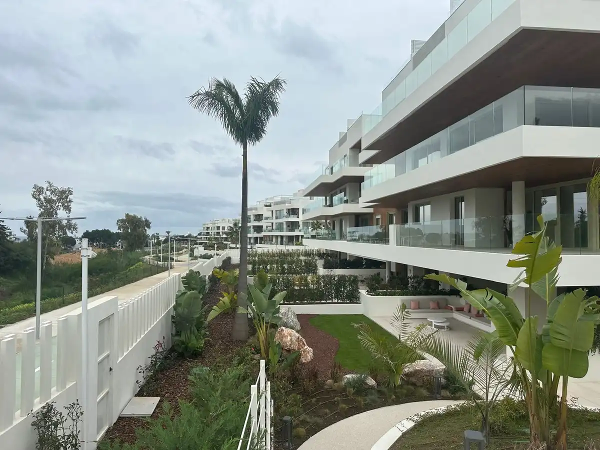 Exterior view of Flat for sale in Marbella  with Air Conditioner, Terrace and Internet