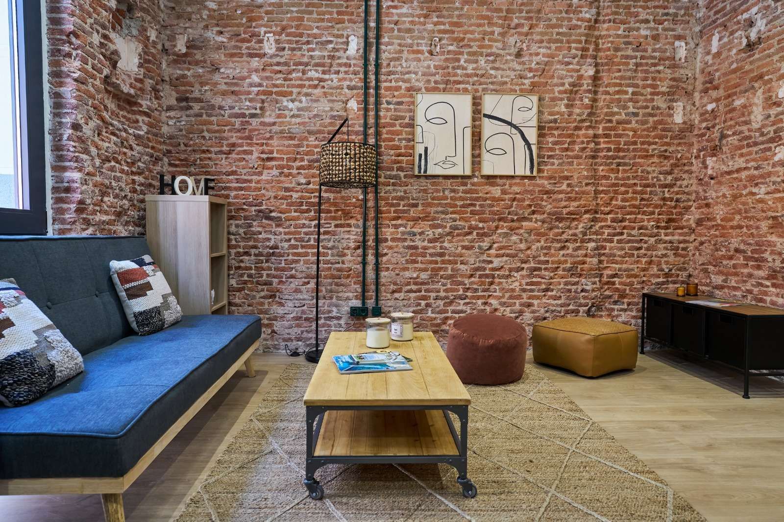 Sala d'estar de Estudi per a compartir en  Madrid Capital amb Aire condicionat, Calefacció i Terrassa