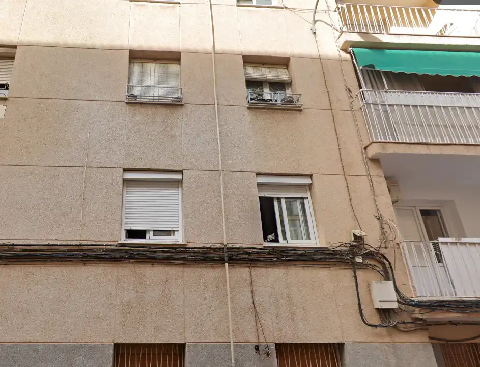 Vista exterior de Piso en venta en Murcia