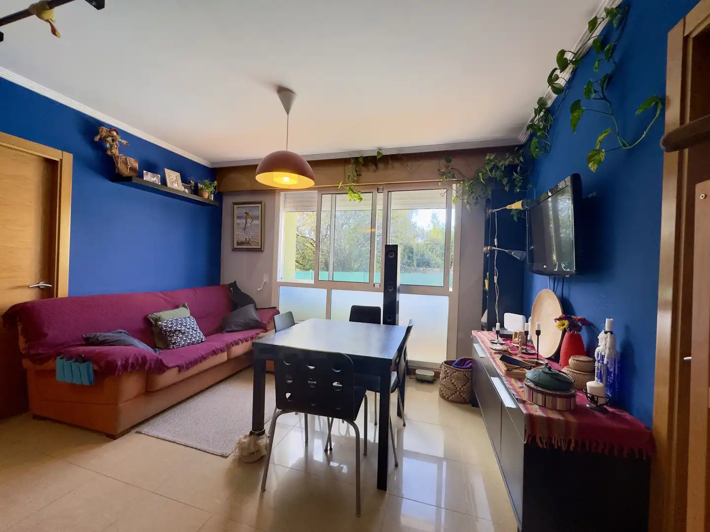 Living room of Flat for sale in Ares  with Terrace and Swimming Pool
