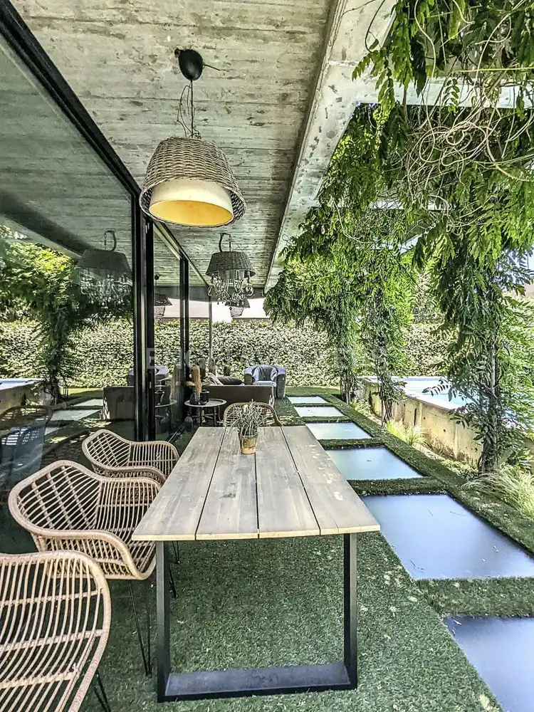 Terrace of Houses for sale in Pozuelo de Alarcón  with Air Conditioner, Heating and Private garden