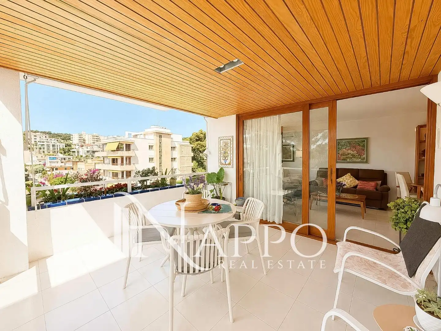 Terrace of Flat for rent in  Palma de Mallorca  with Air Conditioner, Heating and Terrace