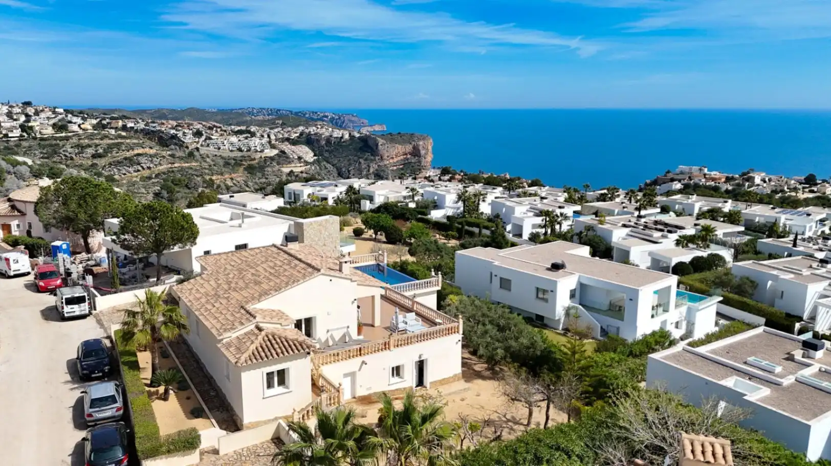 Chalet con piscina en venta en Cumbre del Sol