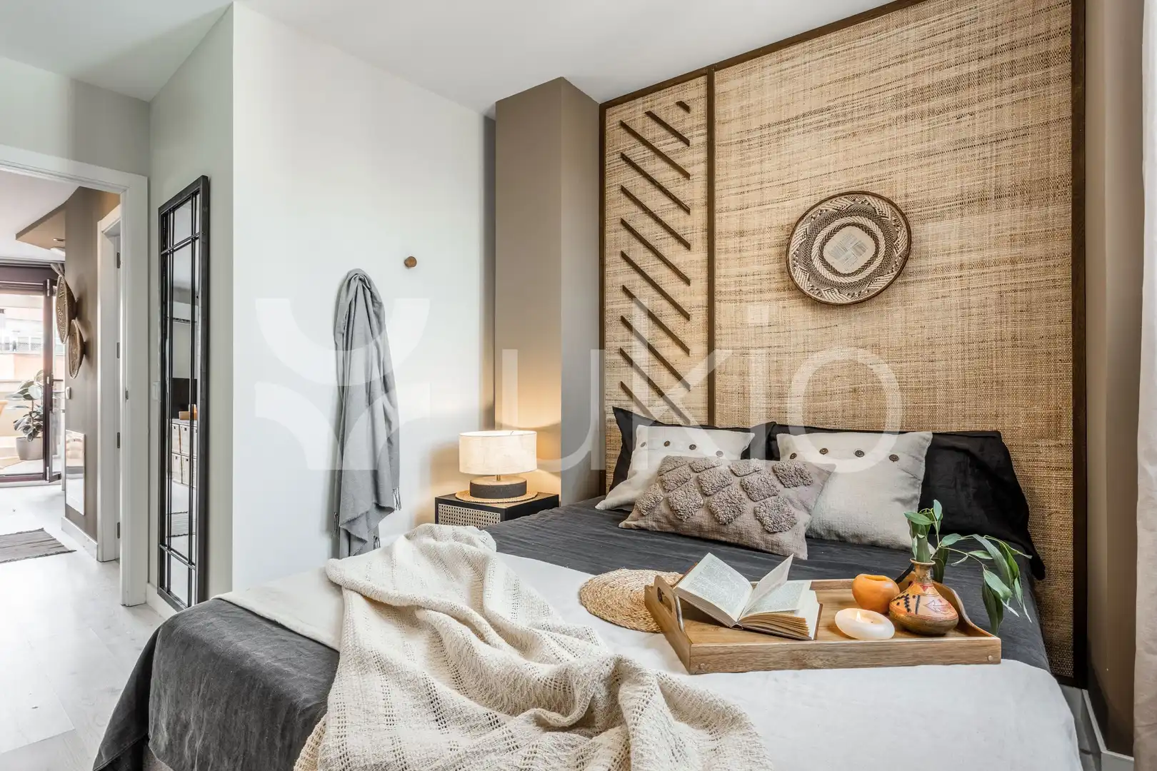 Habitación de Apartamento de alquiler en Madrid con Aire acondicionado, Calefacción y Terraza