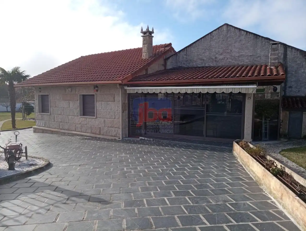Vista exterior de Casa o chalet de alquiler en Trasmiras con Calefacción, Jardín privado y Terraza