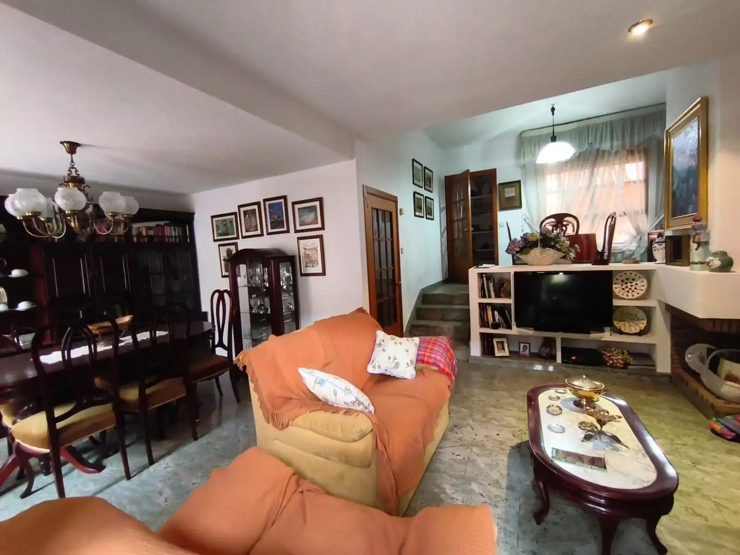 Sala de estar de Casa o chalet en venta en Guadalajara con Calefacción