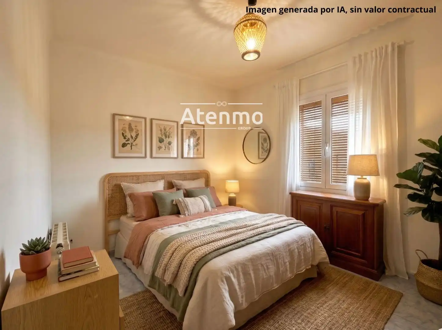 Bedroom of Flat for sale in Barcelona  with Heating