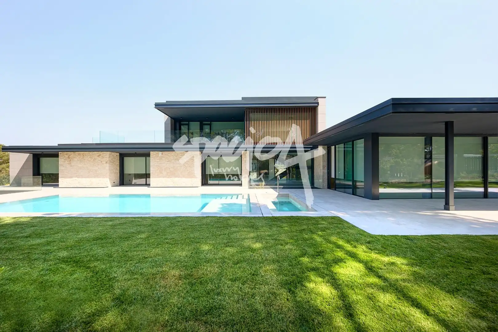 Exterior view of Houses for sale in Boadilla del Monte  with Air Conditioner, Heating and Private garden