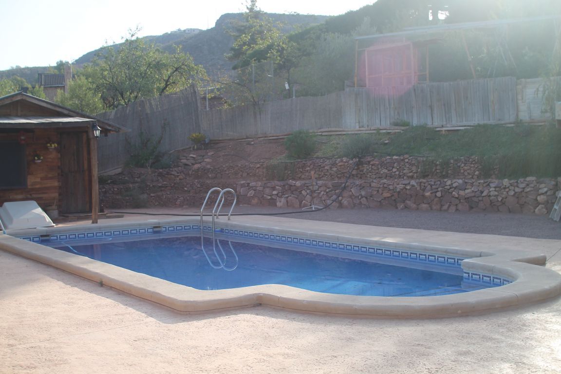 Swimming pool of Country house for sale in Aledo  with Air Conditioner, Storage room and Swimming Pool