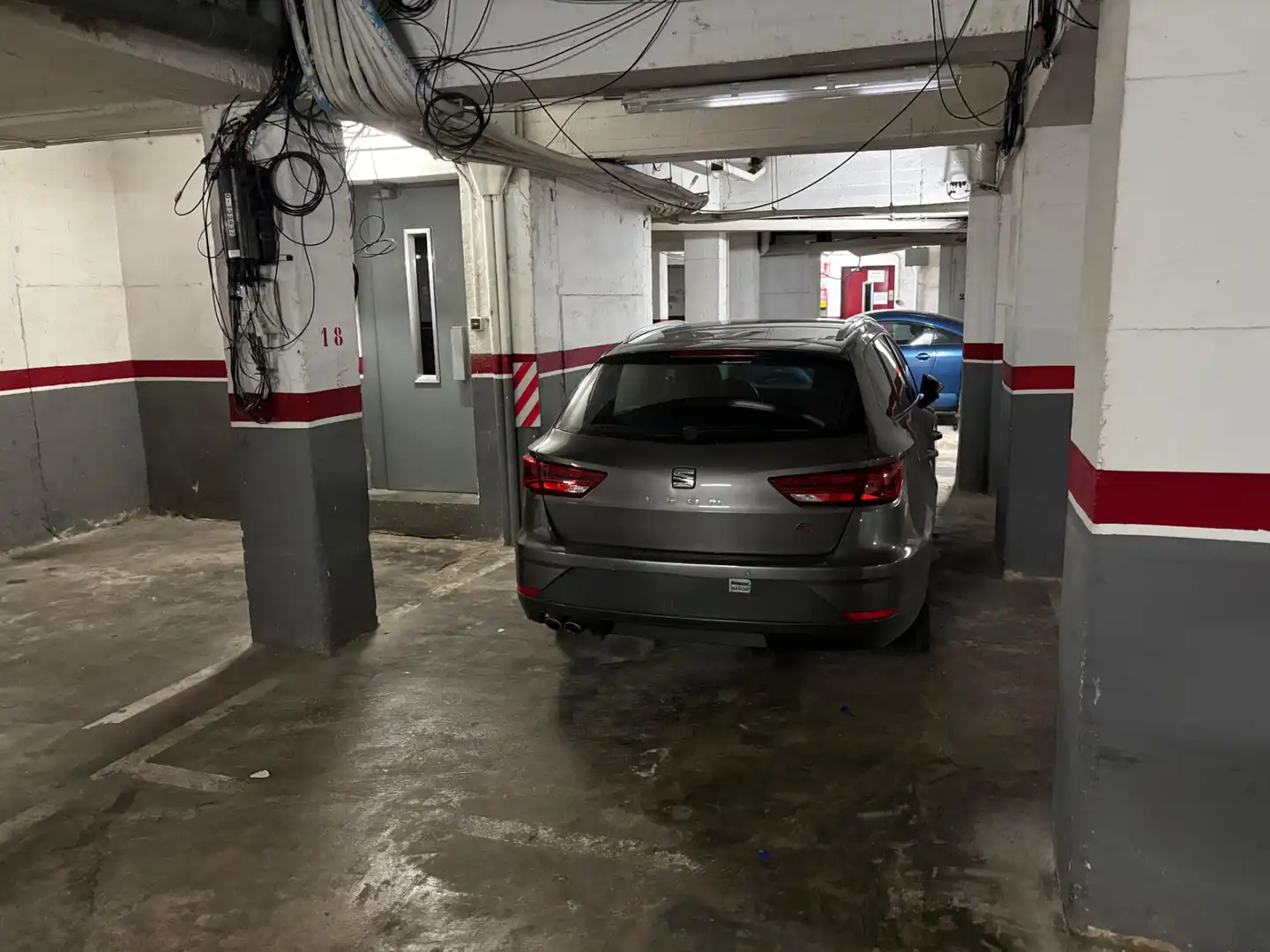 Parking of Flat for sale in Premià de Mar  with Air Conditioner, Heating and Parquet flooring