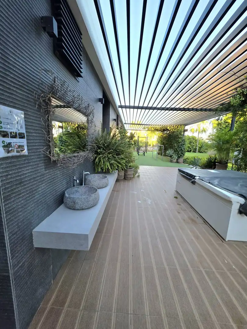 Terrasse von Wohnungen zur Miete in Torrevieja mit Klimaanlage, Terrasse und Abstellraum