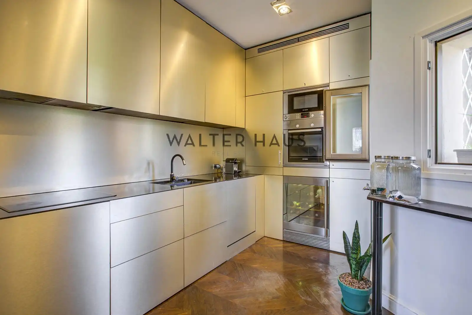 Kitchen of Flat for sale in Barcelona  with Air Conditioner, Terrace and Balcony