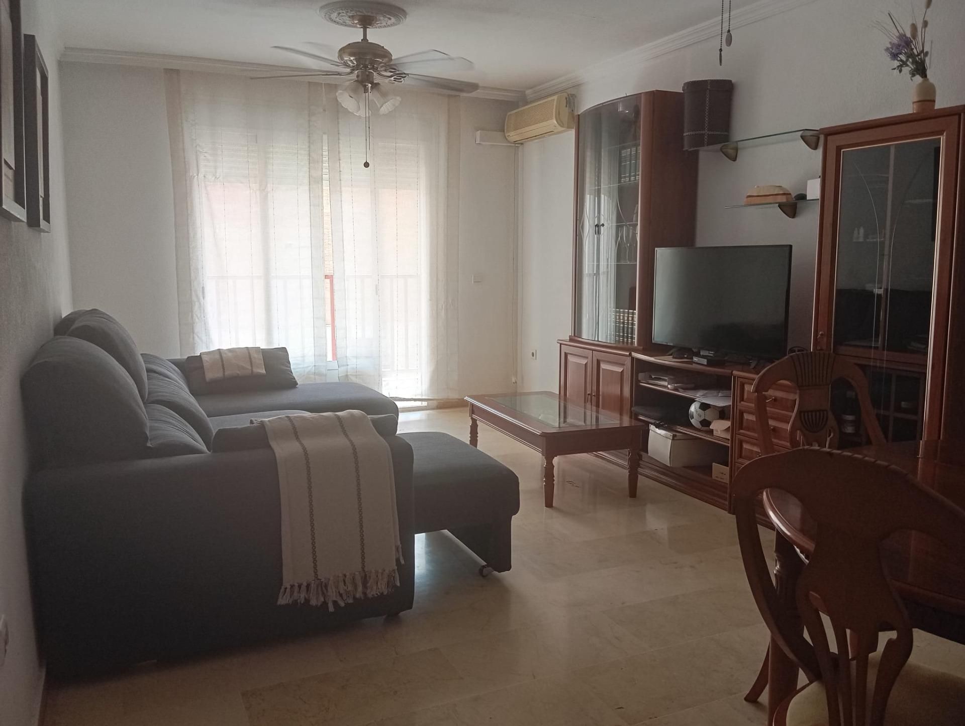 Sala d'estar de Apartament en venda en Málaga Capital amb Aire condicionat, Calefacció i Terrassa