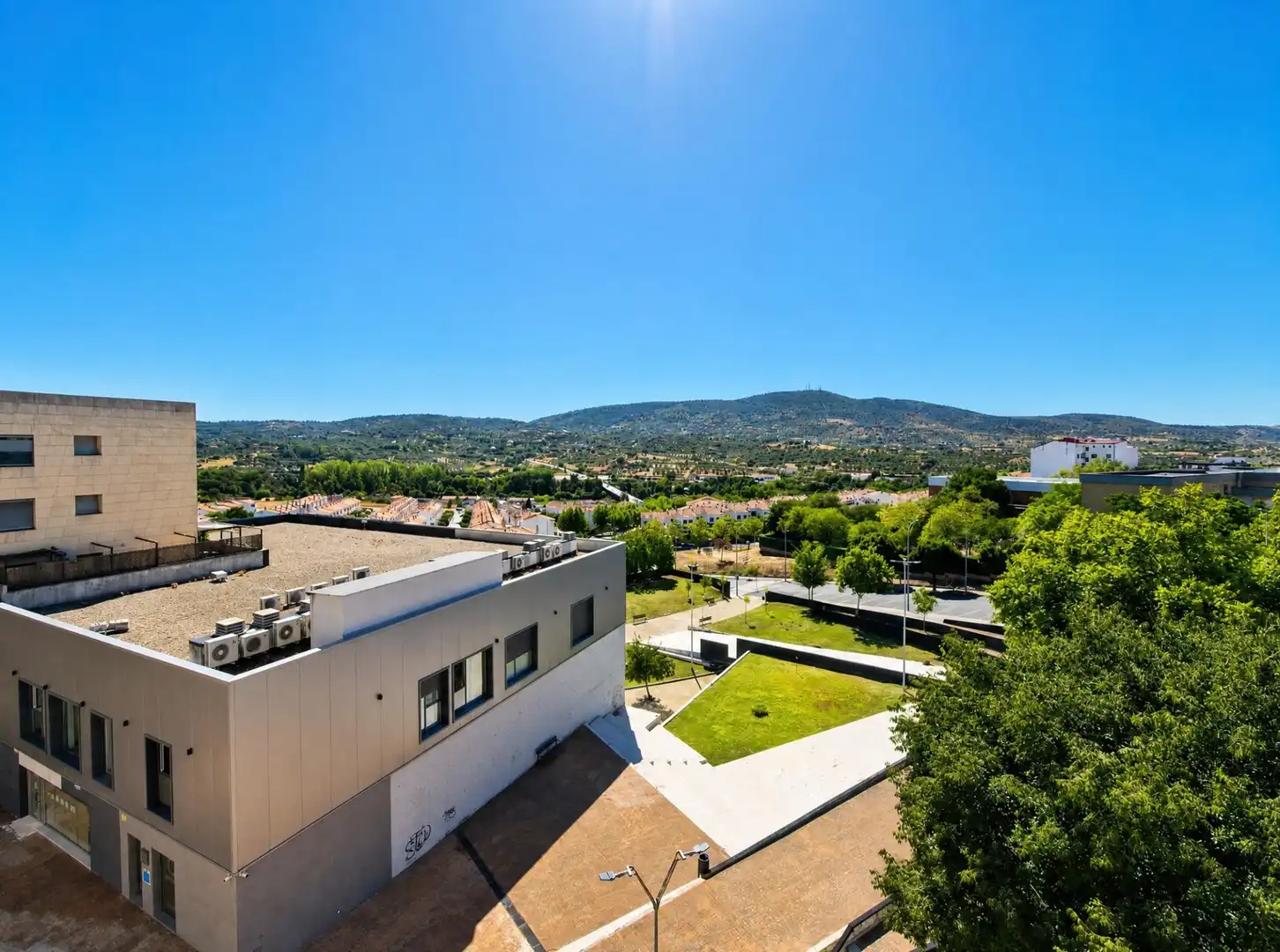 Vista exterior de Piso en venta en Plasencia con Aire acondicionado, Calefacción y Parquet