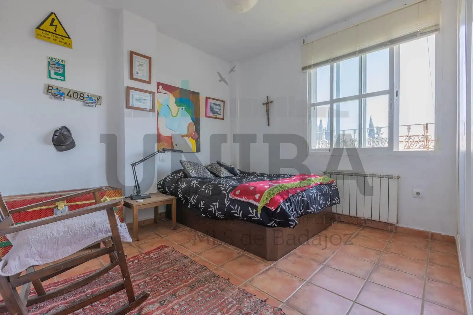 Dormitori de Casa o xalet en venda en Badajoz amb Aire condicionat, Calefacció i Jardí privat