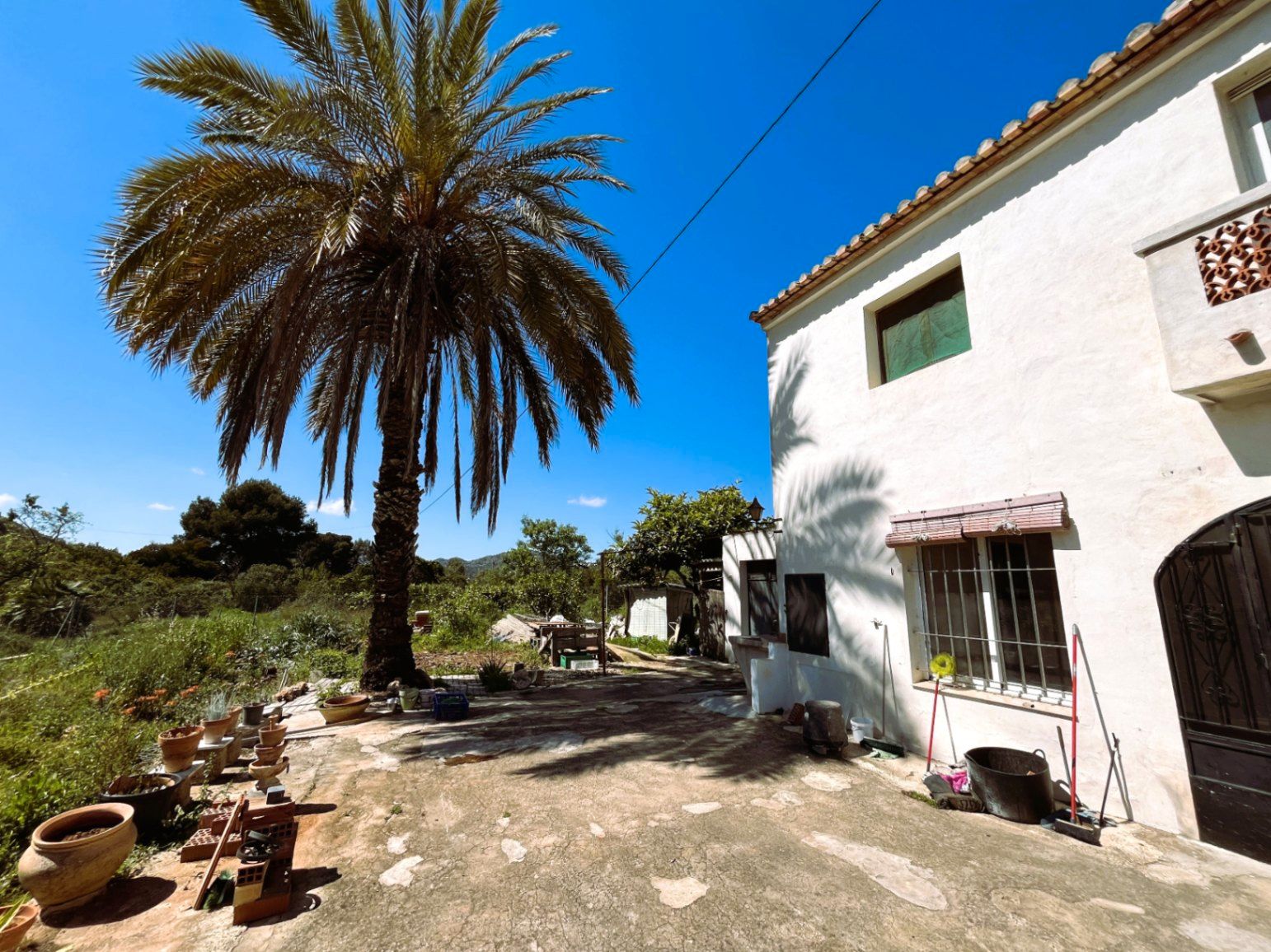 Vista exterior de Casa o chalet en venta en Gata de Gorgos