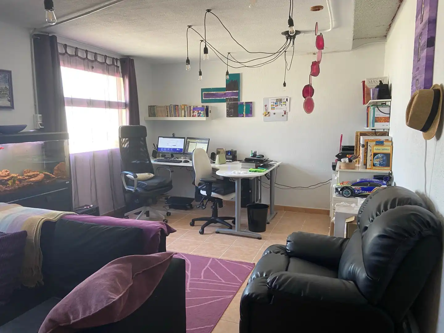 Sala de estar de Casa adosada en venta en Méntrida con Aire acondicionado, Calefacción y Jardín privado