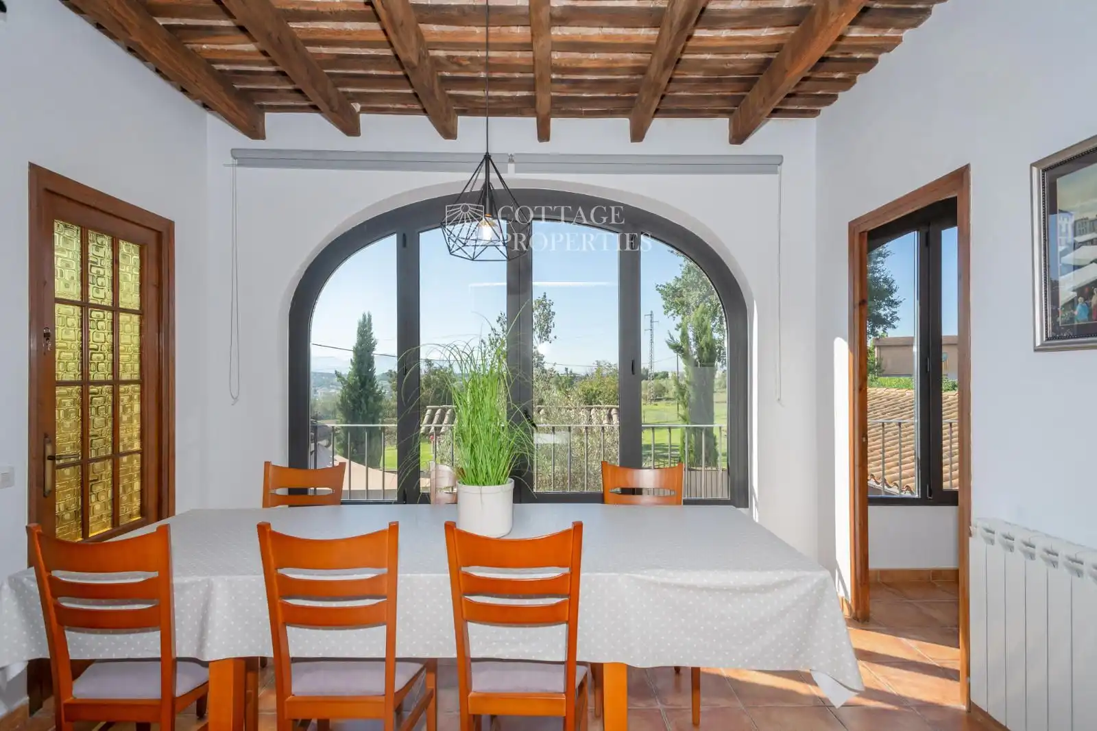 Comedor de Finca rústica en venta en Torelló con Terraza y Amueblado