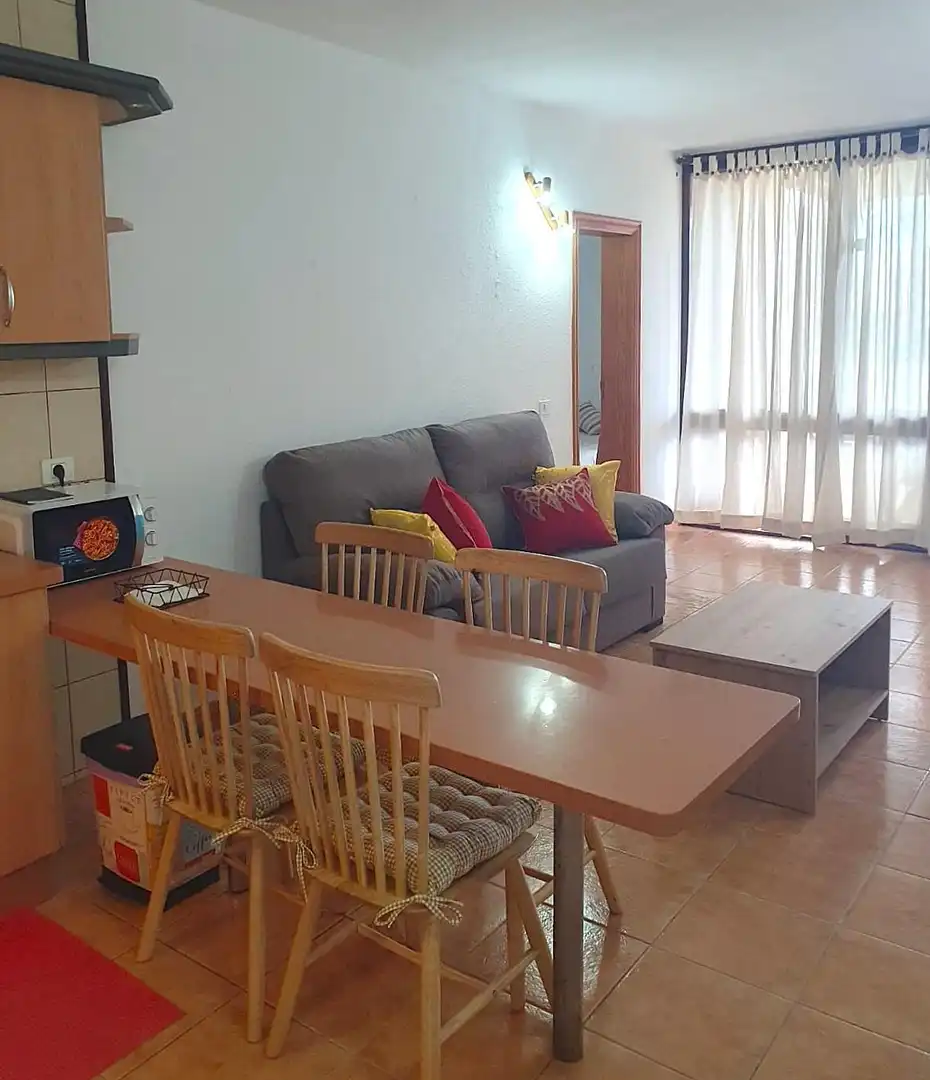 Sala d'estar de Pis de lloguer en Arona amb Terrassa, Moblat i Piscina comunitària